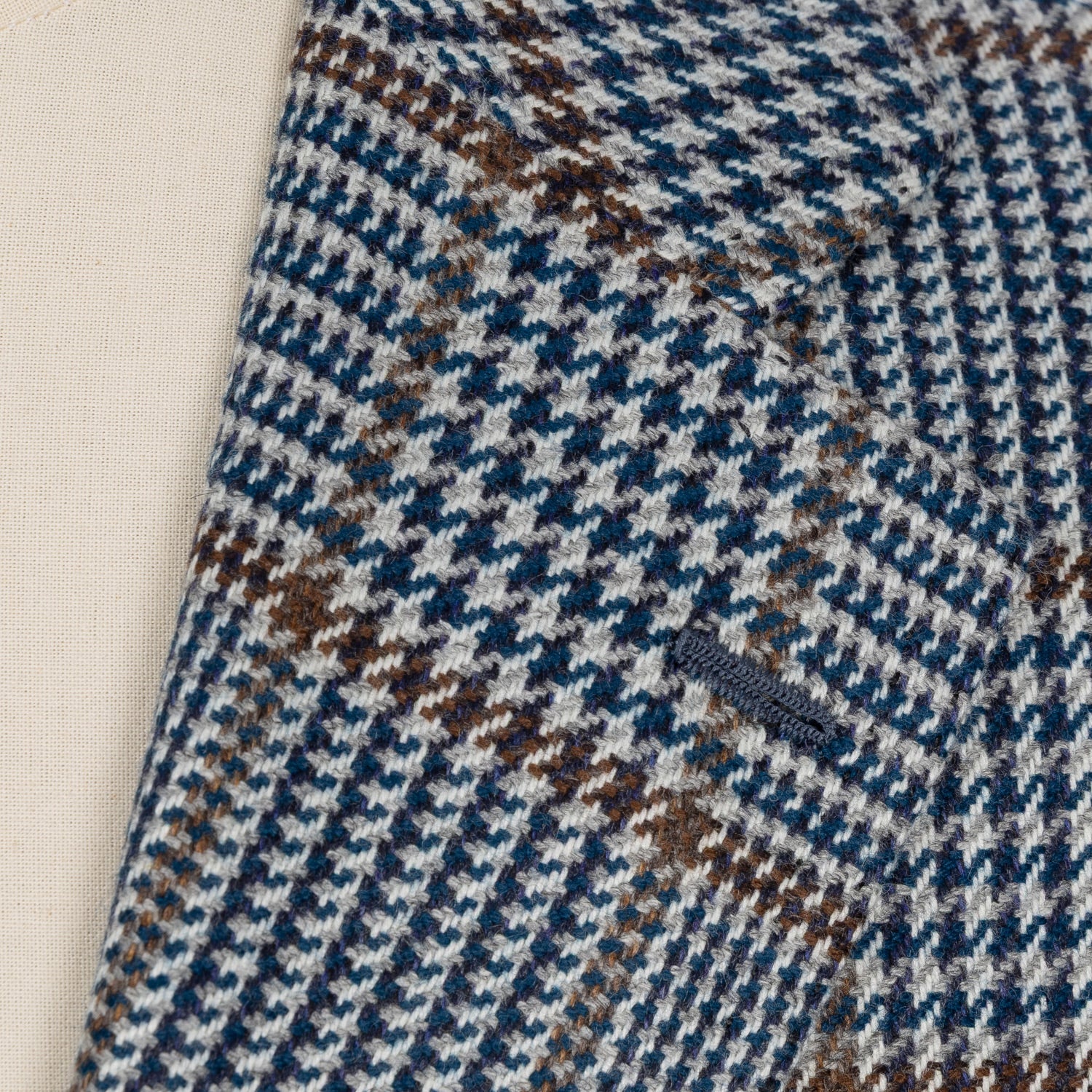 Sakko "Principe di Galles in Lusso" aus schottischem Kaschmir - reine Handarbeit